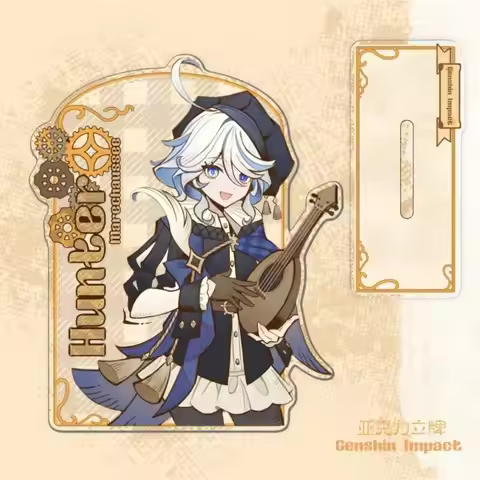 Game Periphery Yuanshen Genshin Impact Mihoyo Furina Clorinde Lyney Marechaussee Hunter Desktop Orna