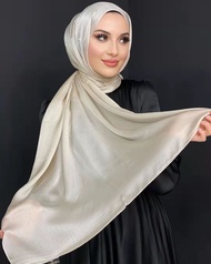 Motive Force Shawl Satin Matte Fashion (Plain) 1.7MX0.7M / Scarf / Muslimah Shawl [HIGH QUALITY]