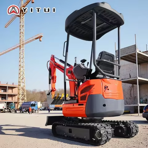 Crawler Mini Excavator Ce Epa Euro 5 Kubota Engine Customized 2.0 Ton Mini Excavator Quick Delivery