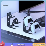 PP   Gamepad Holder with Non-slip Base Controller Desktop Organizer Metal Gamepad Holder Stand for S
