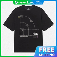 เสอยดคอกลมโลโกโดม The North Face ของแทจากเกาหล รน NT7UR11J_BLK 2520717