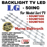 Backlight LED TV LG 50inc INCH 50UM7300 50UM7400 50UM7500 50UM LED Lamp BL 7K ORIGINAL