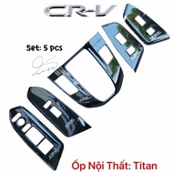 Honda CRV 2018 2019 2020 2021 2022 2023 Titanium interior covers accessories