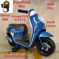 Motoran Aki Anak Pmb Scoopy K 611C Motor Aki Scoopy Stylish Motor