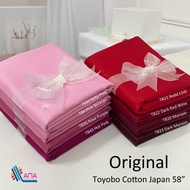 TB1-TB73 Kain Pasang Original Toyobo Cotton Japan Cotton Bidang 58 Price For 0.5m German Cotton Egyp