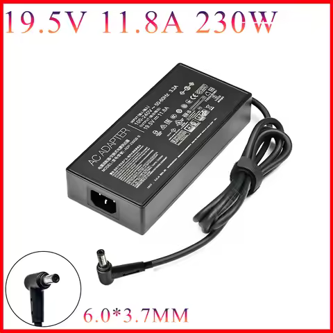 Laptop Adapter 19.5V 11.8A 230W 6.0*3.7mm ADP-230GB B AC Power Charger For ASUS ROG Strix G531GV-DB7