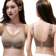 Women's Plus size nude Bra M-6XL Seamless nubra Push up adjustable women big breast lifting bra cove