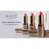 CRYSTAL SHINE MAGIC LIPSTICKS BY HAUS COSMETIC