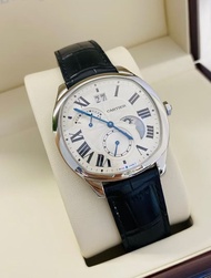 収 Cartier 藍氣球 月相 自動機械錶