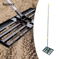 Ioensy Lawn Leveling Rake with Long Handle, Effortless Landscaping Leveling Tool, Lawn Leveling Tool