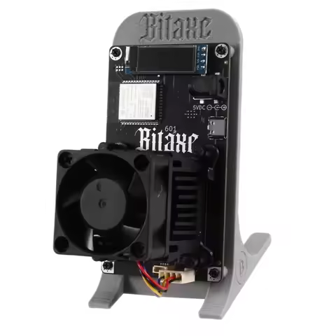 Gamma 601 1.2TH/S BTC Solo Miner 18-22W BM1370 Asic Chip From S21 Pro Bitcoin Crypto Miner Grey AU P