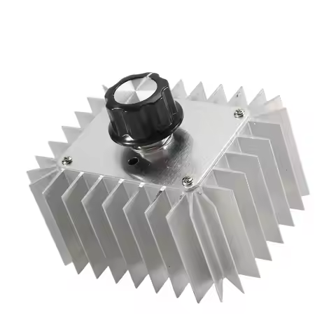 Hot Selling-AC 220V 5000W SCR Voltage Regulator Motor Speed Controller Light Dimming Dimmers Thermos