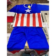 GO KIDS captain america costume pants set