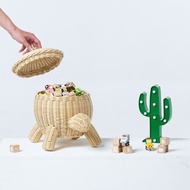 【窩籐 ouRattan】籐製收納籃烏龜造型