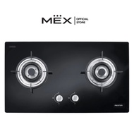 MESTER by MEX รุ่น MV3732 เตาแก๊สฐานกระจก ขนาด 73 ซม. (ชนิดติดตั้งในเฟอร์นิเจอร์) As the Picture One