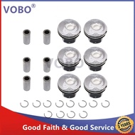 6pc Engine Piston Rings For Jaguar F-Pace XE Land Rover Discovery XF XJ 3.0L LR4 3.0T LR062617 306PS