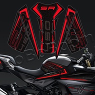 Frosted Motorcycle Fuel Tank Sticker Gas Cap Cover Decal Accessories Waterproof For CFMOTO 450SR cfm