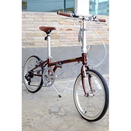 จักรยานพับ Dahon Boardwalk D7 2024 สินค้าพร้อมส่ง a BROWN One