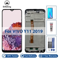 Original For VIVO Y11 2019 Y12  Y15 Y17 Y3 U3X U10 1906 LCD Display Touch Screen Digitizer Assembly With Frame