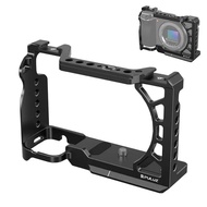 Metal Camera Cage Expansion Mount Stabilizer Rig For Sony A6500 / A6400 / A6300 / A6000 Camera Acces