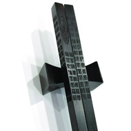 carved 100 good luck design | Ebony Wood Chopsticks and Holders Dining Set