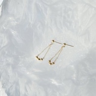 14K包金 - 小金珠耳環