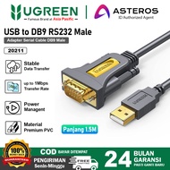 UGREEN USB to RS232 Male COM Series PDA 9 DB9 Pin Cable 20211