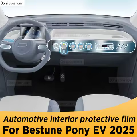 For BESTUNE PONY EV 2025 Panel Navigation Automotive Interior Screen TPU Protective Film Cover Anti-