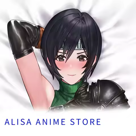 Dakimakura Final Fantasy Vii Yuffie Kisaragi Anime Double-Sided Print Pillowcase Life-Size Body Pill