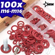 [24H Ship Out] Anti Leak Crush Washer Seal Ring for Car Engine Oil Drain Plug Auto Sump Repair Acces