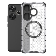 UFLAXE HONY - Ốp Lưng Xiaomi POCO F6 / Redmi Turbo 3 - Ốp Lưng Cứng Chống Sốc Trong Suốt Mờ | Ốp Điệ