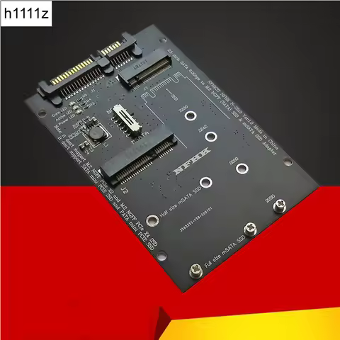 mSATA to SATA Adapter SSD M2 to SATA Adapter SATA M.2 NGFF mSATA SSD to SATA3.0 2.5 Adapter M.2 mSAT