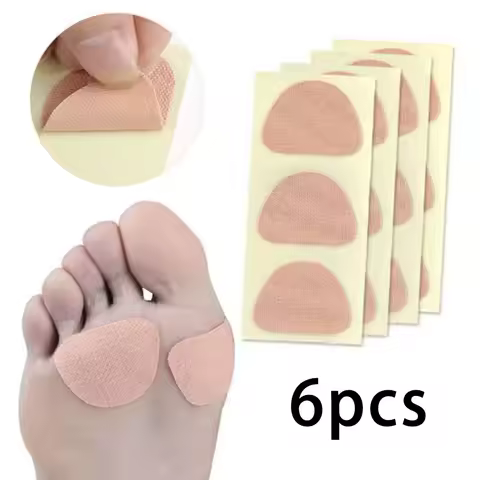 6pcs Heel Pad Adjust Adhesive Foot Dry Crack Protective Tape Protective Foot Cocoon Antipain Foot In