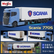 Maisto Volvo FH16 Container Truck Diecast Model 1:24 Scale Collectible Toy Metal Truck Model for Boy