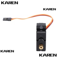 KAREN1 RC Steering Servo, Plastic Shell Metal Gear Metal Replacement Servo, Easy Install for WLtoys 