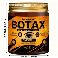 Portable Men's Lifting Cream, Collagen Infused, 80g/2.82oz, Travel-Friendly, Easy to Carry