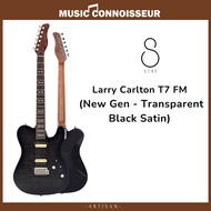 Sire Larry Carlton T7 FM Electric Guitar (New Gen - Transparent Black Satin)