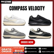 [ORIGINAL] SHOES VELOCITY BLACKCOMPASS GREY/ BLACK GUM/ WHITE GUM/