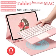 Case with Touchpad Keyboard for Samsung Tab S9 FE X510 S10 FE S10 Lite X520 2025 10.9inch 5G X400 X4