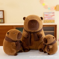 Scarf Capybara Plush Toy Capybara Capybara Doll Capybara Grab Doll