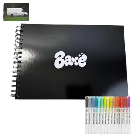 New with 180 Real Cityscapes Bare Graffiti Sketchbook Thick Recycled Paper No Bleed Drawing Pad Sket