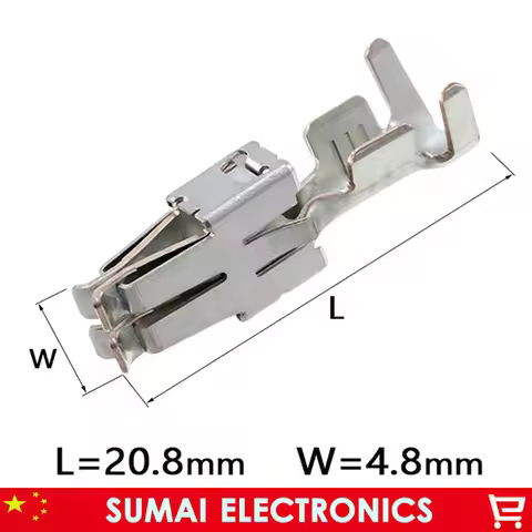 AMP/TE 927833-2 6.3 car fuse holder terminal Connectors,6.3mm fuse box terminals for VW etc.