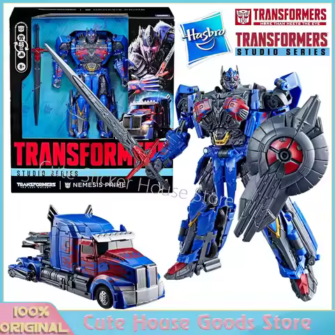In Stock Hasbro Studio Series Transformers: The Last Knight Leader Class Nemesis Prime Action Figure