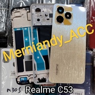 Kessing hausing fullset Frame lcd Realme C53 Cessing + Frame middle bone