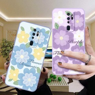 DMY case flower oppo A9 A5 A74 A95 A93 A92 A52 A72 F11 F9 R15 R17 R9S plus Find X2 X3 X5 pro soft silicone cover case shockproof