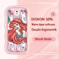 Jasouwe Samsung J2 J7 Prime Pro J7 2015 Core NXT J5 Pro 4G 2017 J3 2016 Disney Ariel 3D Colorful Wav