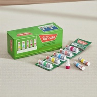 Poy-Sian Mark II 6-Piece Nasal Inhaler, Stay Awake, Soothes Cold, Clears Stuffy Nose, Refreshing Eff