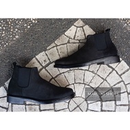 MARDINI SHOES MARIKINA - Men’s Chelsea Boots - BLACK NUBUCK