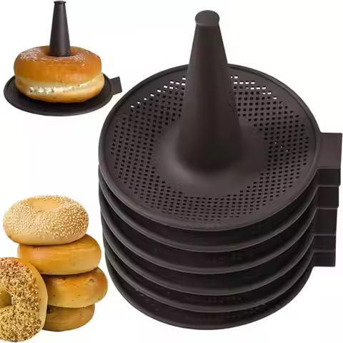 4/6pcs Cake Moulds Bread Donut Tool Donut Mold for Baking Donut Silicone Mold Pastry Molds for Bagel
