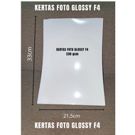 GLOSSY PHOTO PAPER F4 (21.5cm x 33cm) 230gsm